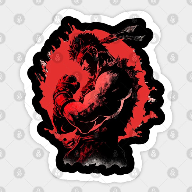 ryu Sticker by skatermoment